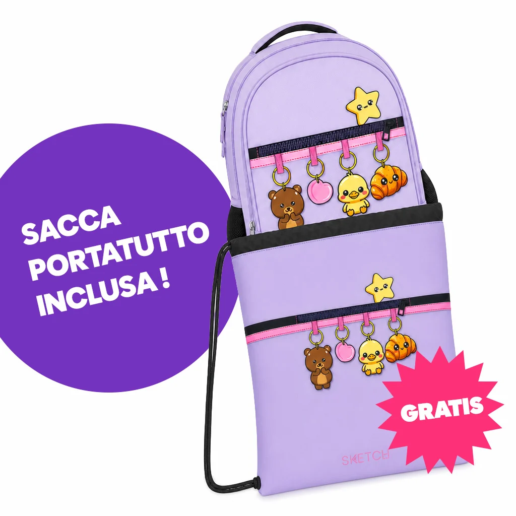 ZAINO SKETCH BLACK BOY - immagine 5